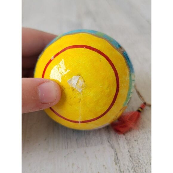 Jesus nativity scene ball ornaments palm tree Xmas decor - Picture 8 of 9